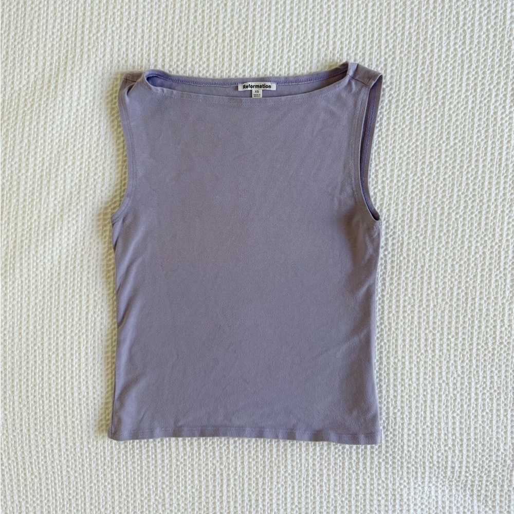 Reformation Dusk Stretch Knit Top